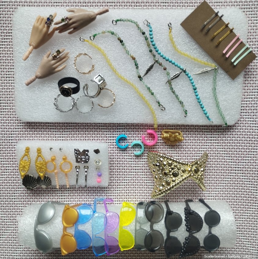 Аксессуары для кукол - Украшения, очки для Барби и Интегрити купить в ...