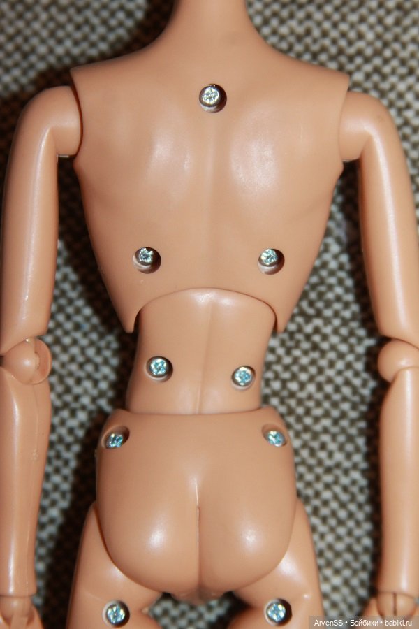 Худое тановое тело Volks Male New EB N (фото 3)