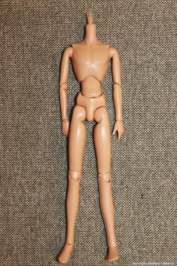 Худое тановое тело Volks Male New EB N