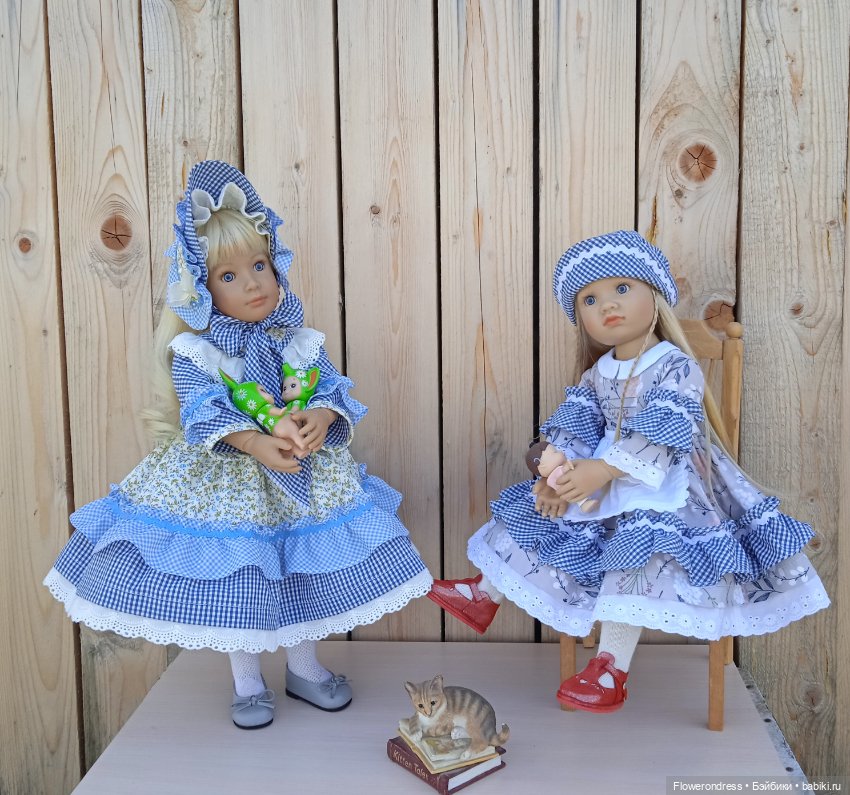 Ауфит на куклу Kidz'n'Cats. Авторский проект "Весенние девочки" (фото 8)