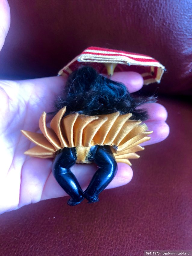 Малышка африканочка . Старинная. Редкая (фото 5)