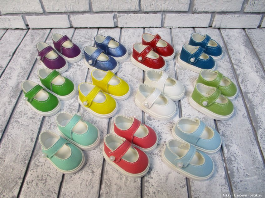 Обувь для кукол Паола Рейна 32-34 см. и кукол аналогичного формата (фото 3)