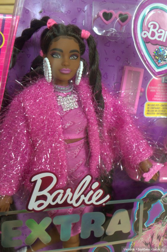 Barbie - Барби / Барби Экстра Барби Экстра - Брюнетка, длинные косички (фото 3)