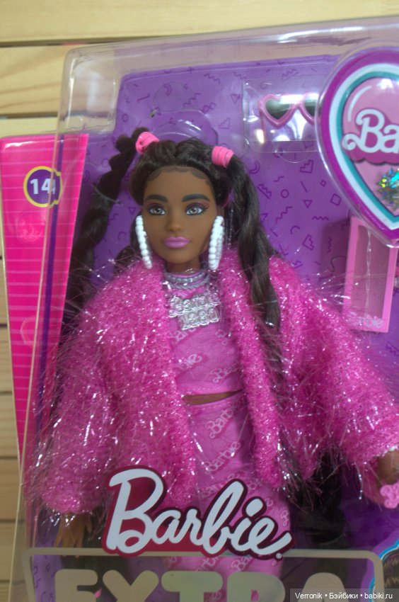 Barbie - Барби / Барби Экстра Барби Экстра - Брюнетка, длинные косички (фото 4)