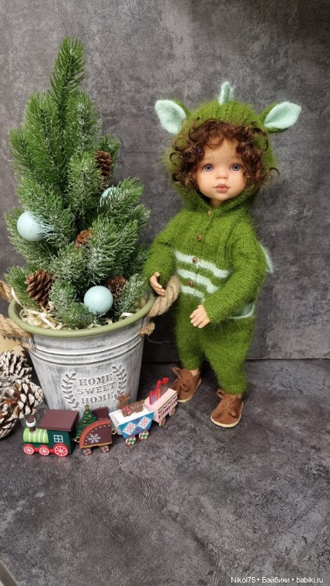 Комбинезон "Дракончик" — Одежда для кукол