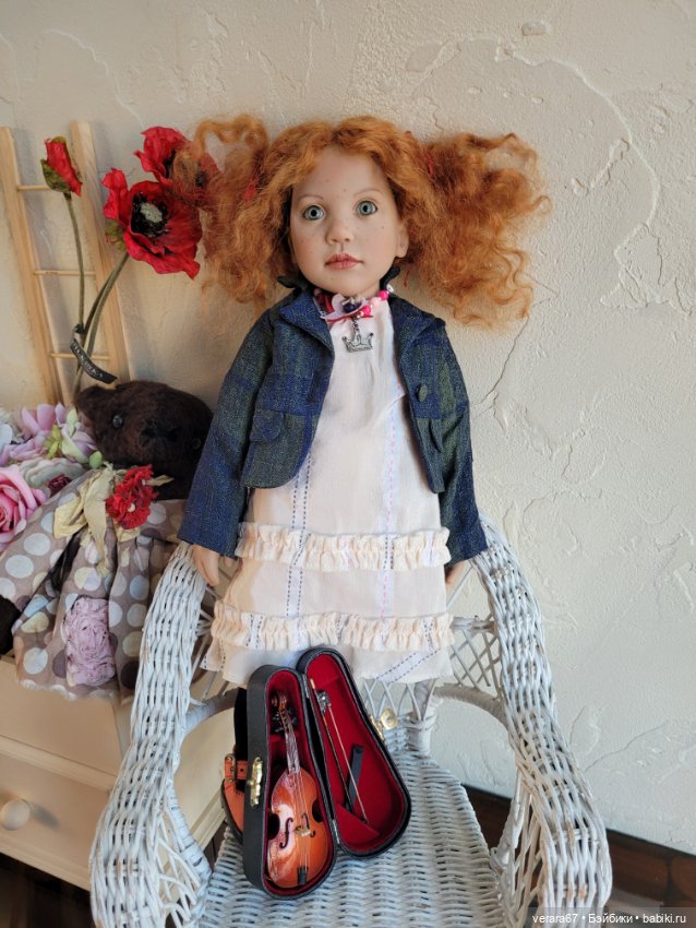 Annerosli со своей скрипочкой от Zwergnase, коллекция 2004