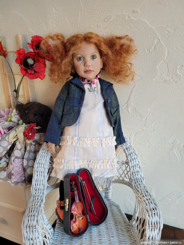 Annerosli со своей скрипочкой от Zwergnase, коллекция 2004