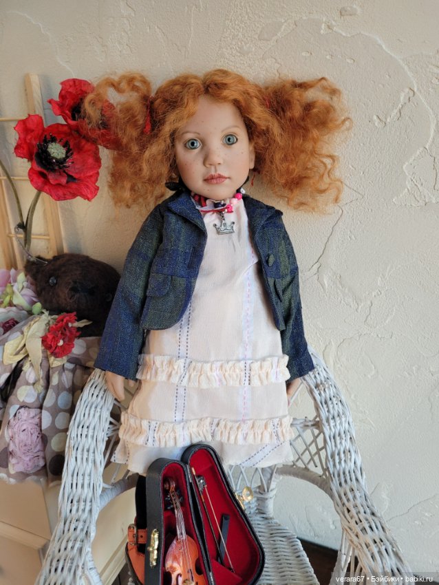 Annerosli со своей скрипочкой от Zwergnase, коллекция 2004