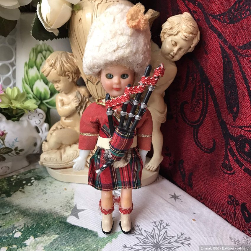 Кукла Англия 70е гг 13 см