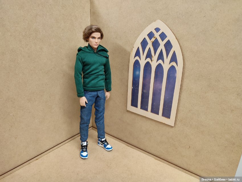 Румбокс с окном и дверью 1:6 (фото 6)