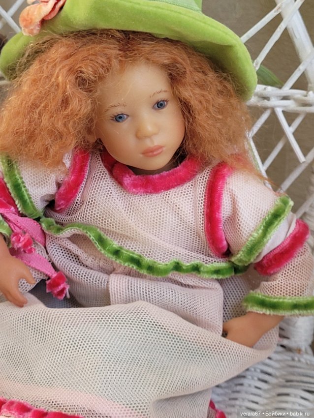 Малышка Mirte от Annette Himstedt. Club Mini 1999 год. Копия большой куклы