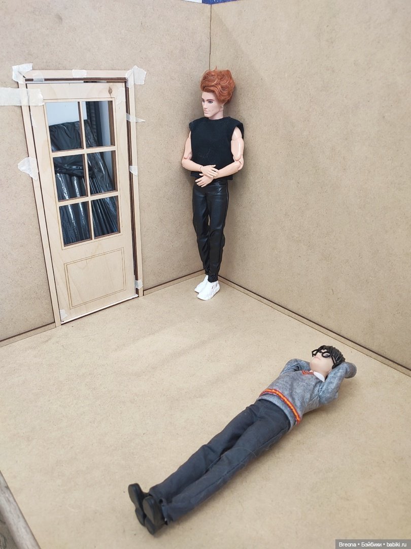 Румбокс с окном и дверью 1:6 (фото 4)