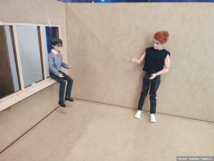 Румбокс с окном и дверью 1:6 (фото 5)