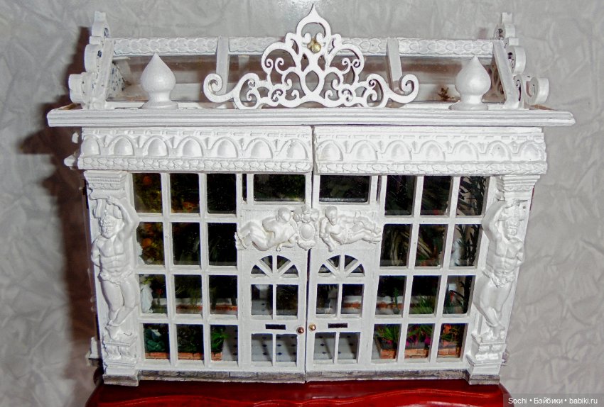 Оранжерея для дома в масштабе 1:12 (фото 2)