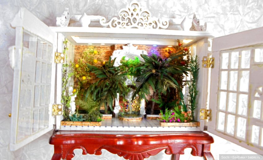 Оранжерея для дома в масштабе 1:12 (фото 4)