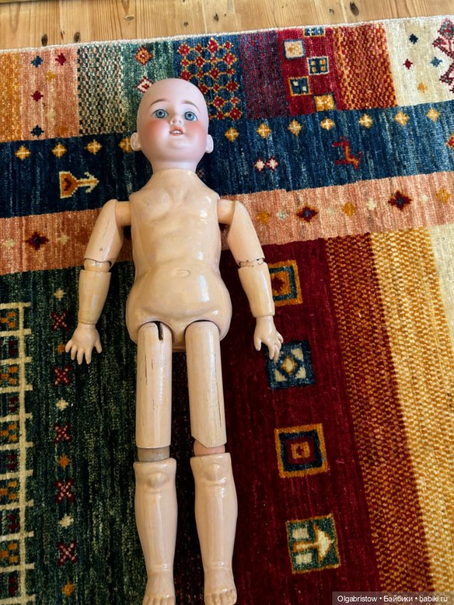 Sale!!! Антикварная кукла A.M. 1894 DEP/ 49 см (фото 2)