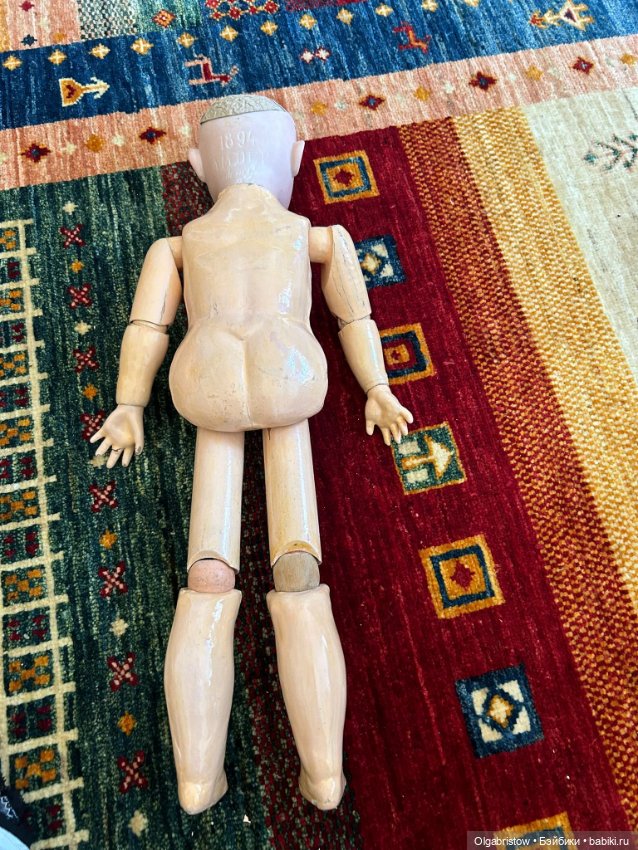 Sale!!! Антикварная кукла A.M. 1894 DEP/ 49 см (фото 6)