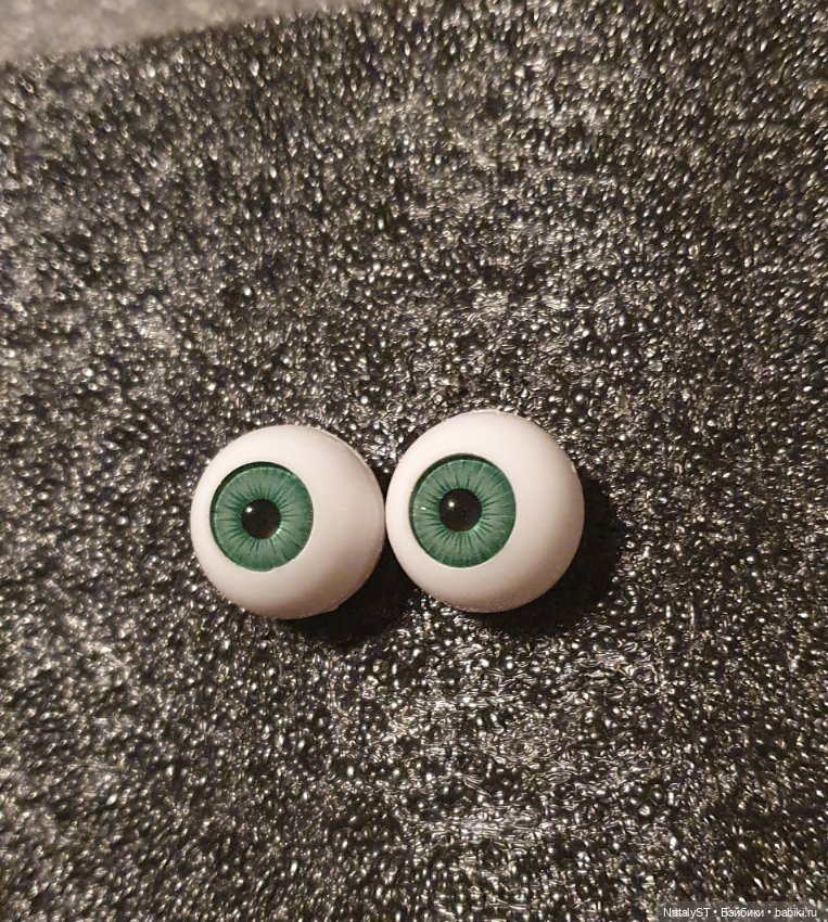 Глаза 18мм изумрудный цвет (фото 4)