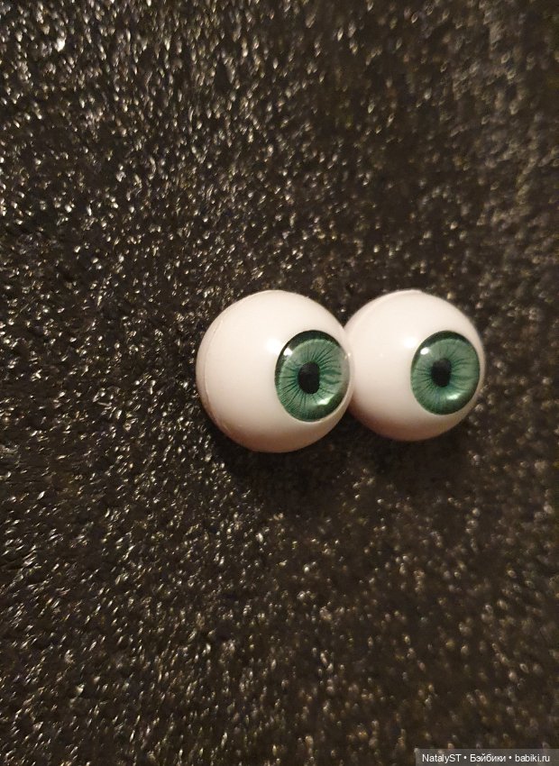 Глаза 18мм изумрудный цвет (фото 2)