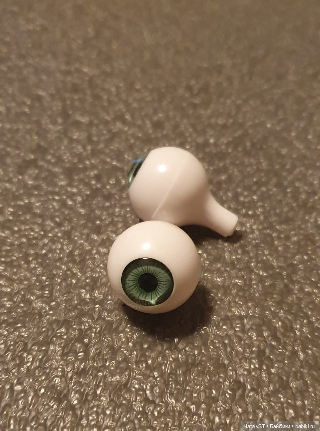 Глаза 20мм,зелёные — Глаза для кукол (фото 3)