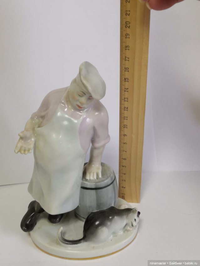 Статуэтка Повар и кот ЛФЗ (фото 9)