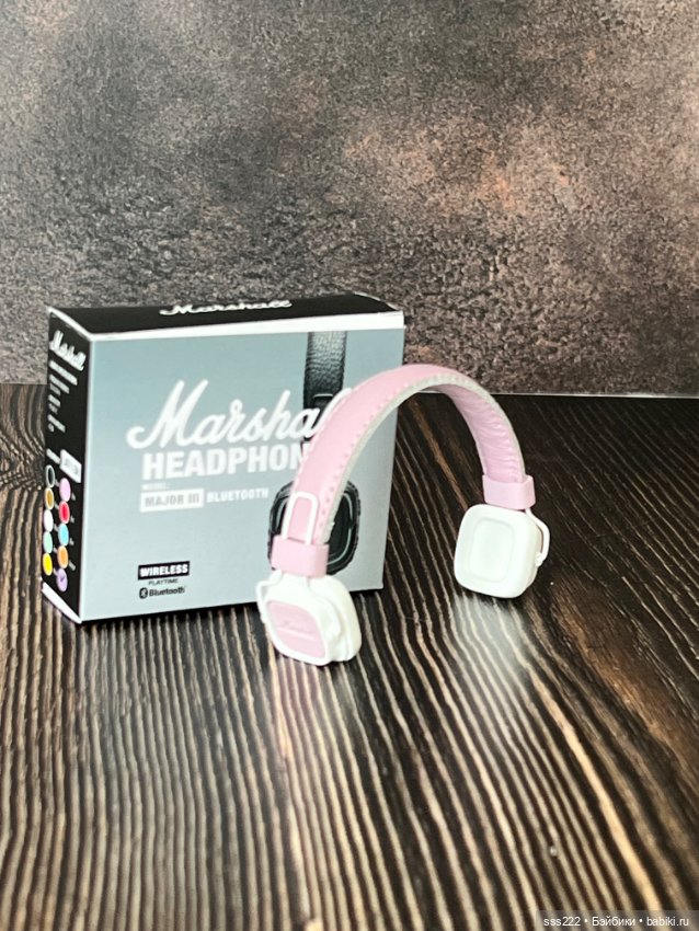 Наушники Marshall — Аксессуары для BJD (фото 4)
