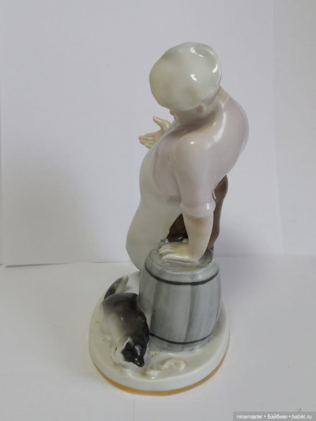 Статуэтка Повар и кот ЛФЗ (фото 6)