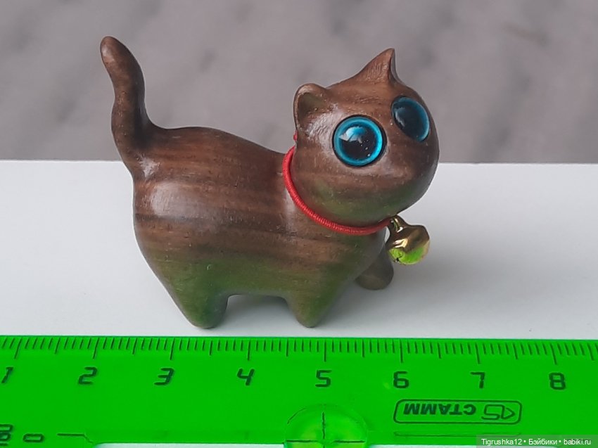 Сандаловый котик — Миниатюра для кукол (фото 3)