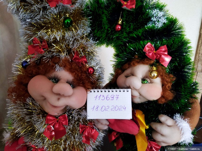 Новогодняя ёлочка ручной работы (фото 4)