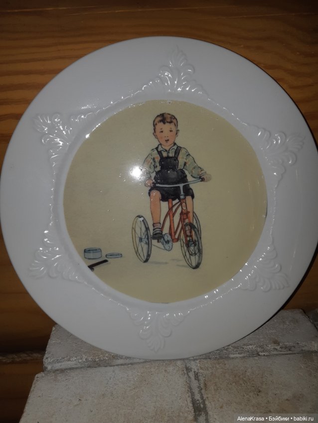 Декоративная тарелка — Аксессуары для кукольных фотосессий