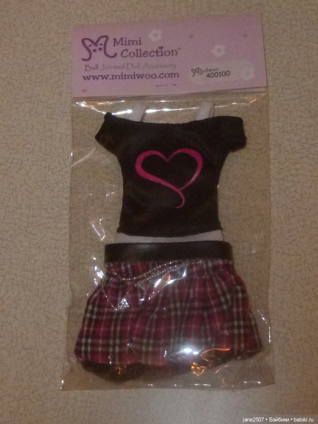 Новый аутфит Mimiwoo для кукол 11-12 дюймов (Момоко, Барби, Integrity, Poppy Parker, Dynamite girls) (фото 2)