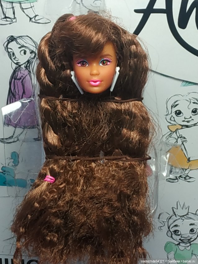 Голова Барби музыкант Barbie Rewind 80s Night Out (Репродукция 2021 год)