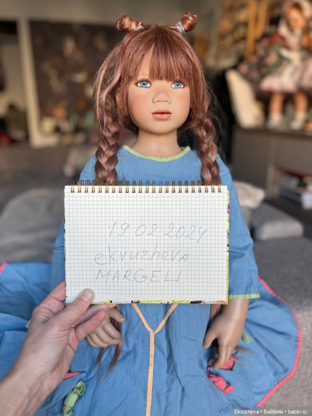 Мечтательница Марджели — Коллекционные куклы (фото 4)