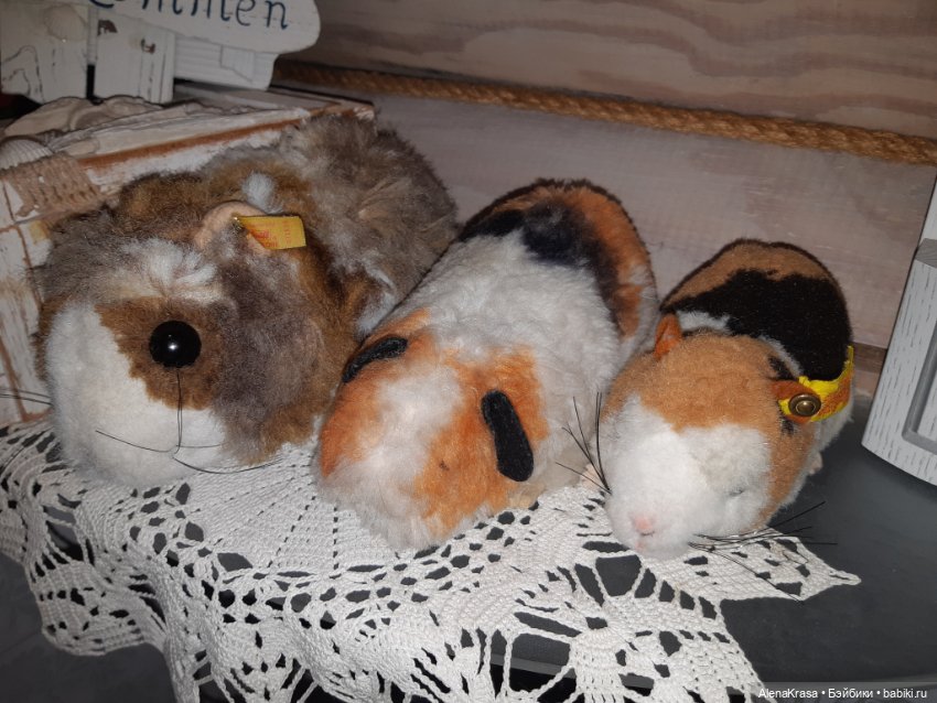 Морские свинки Steiff — Игрушки для детей