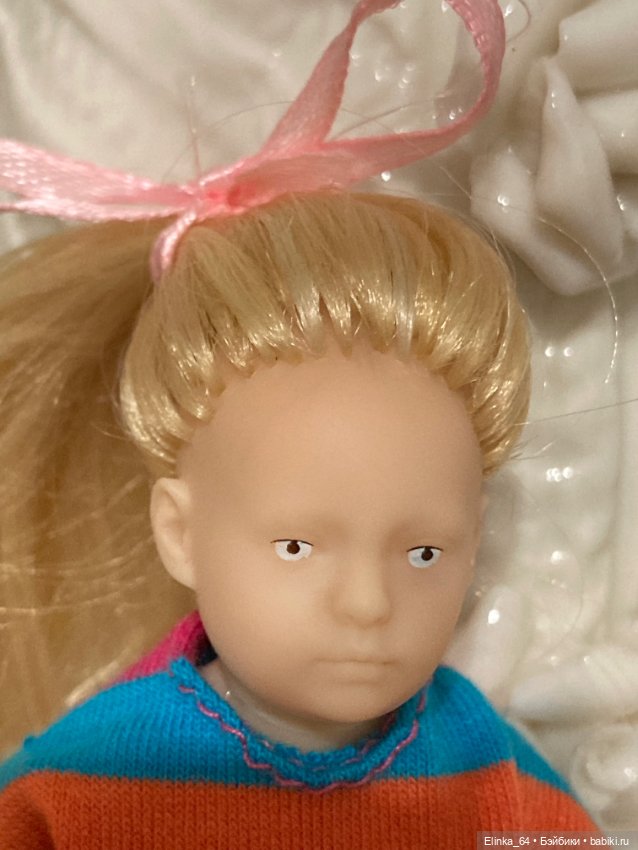 Минимир куколка малышка, прошиты волосики (фото 8)