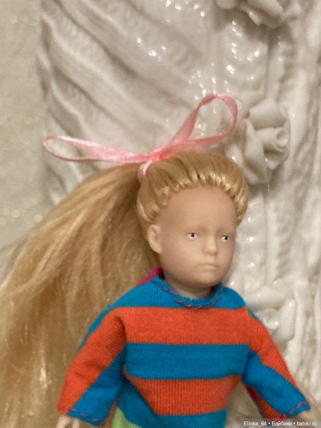Минимир куколка малышка, прошиты волосики (фото 6)