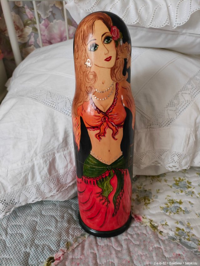 Матрёшка с ручной авторский росписью (фото 8)