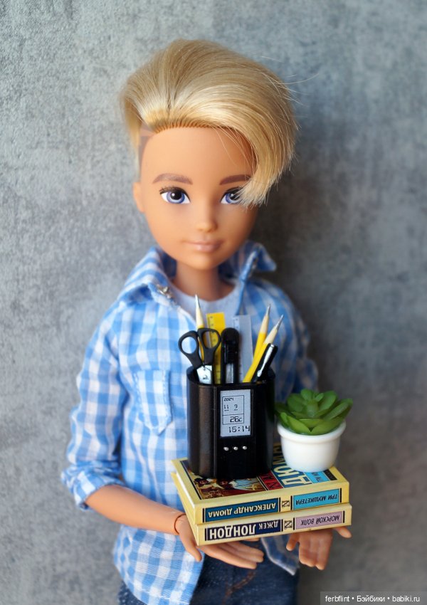 Настольный набор №4 масштаб 1:6 (фото 6)