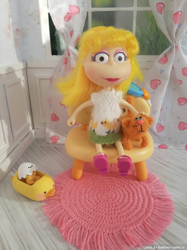 Стульчик уточка — Кукольная мебель