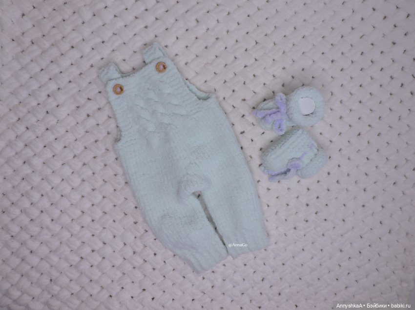 Плюшевый комплект на рост 54-62см (фото 4)