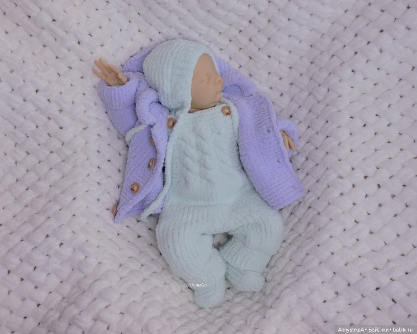 Плюшевый комплект на рост 54-62см (фото 8)