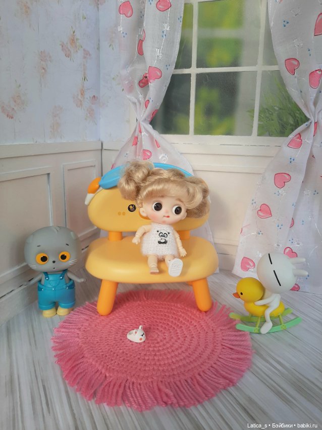 Стульчик уточка — Кукольная мебель