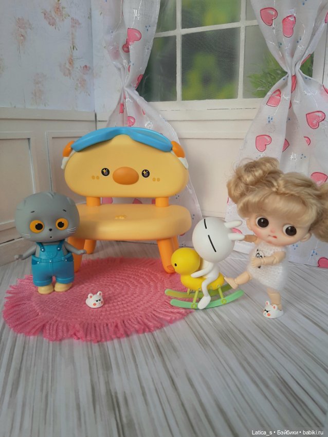 Стульчик уточка — Кукольная мебель (фото 10)