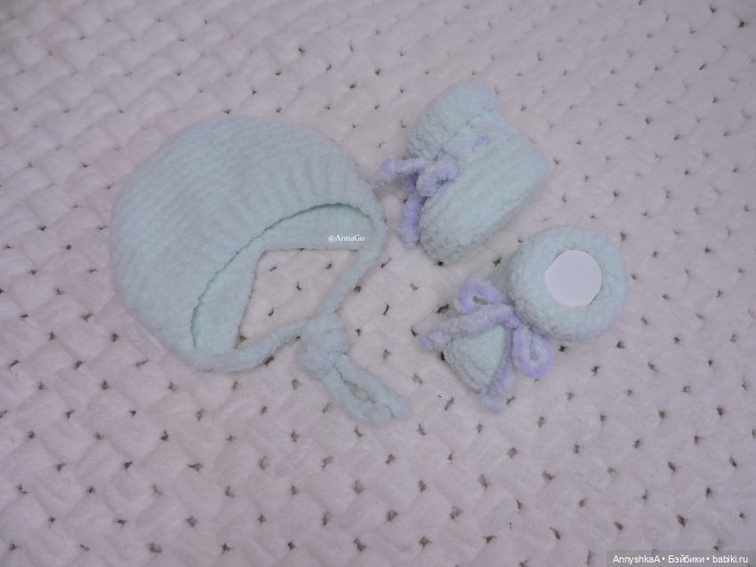 Плюшевый комплект на рост 54-62см (фото 6)