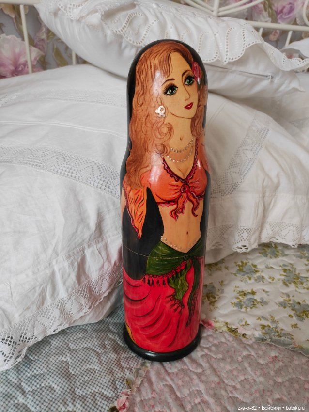 Матрёшка с ручной авторский росписью (фото 7)