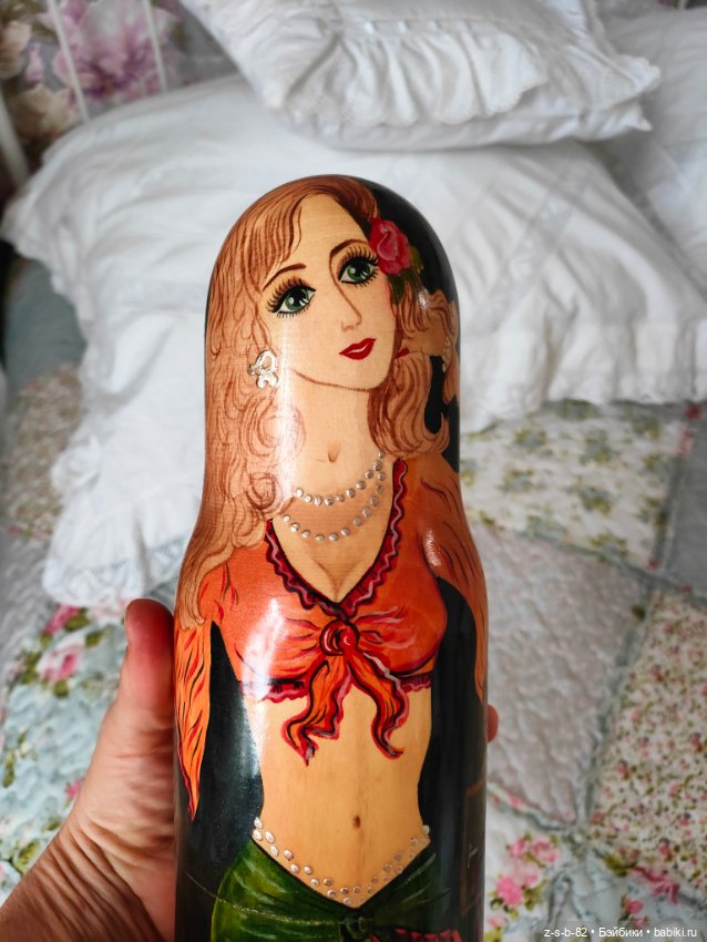 Матрёшка с ручной авторский росписью (фото 2)