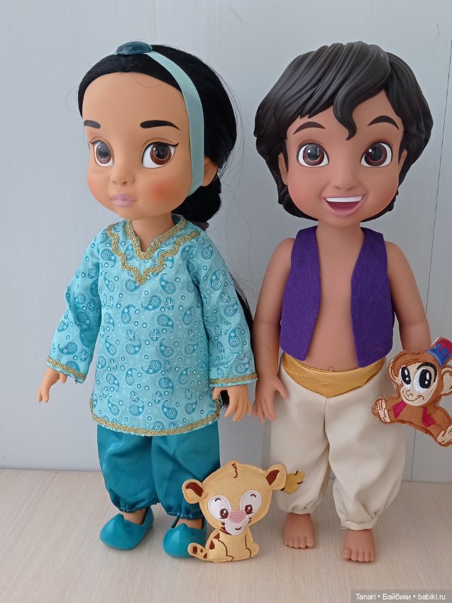 Аладдин и Жасмин парой, одним лотом Disney Animators