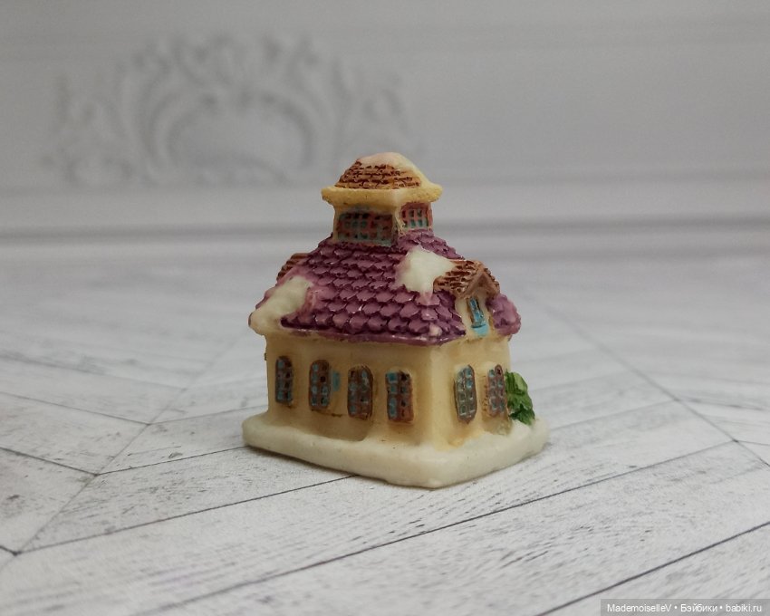 Домики с мышатами — Статуэтки