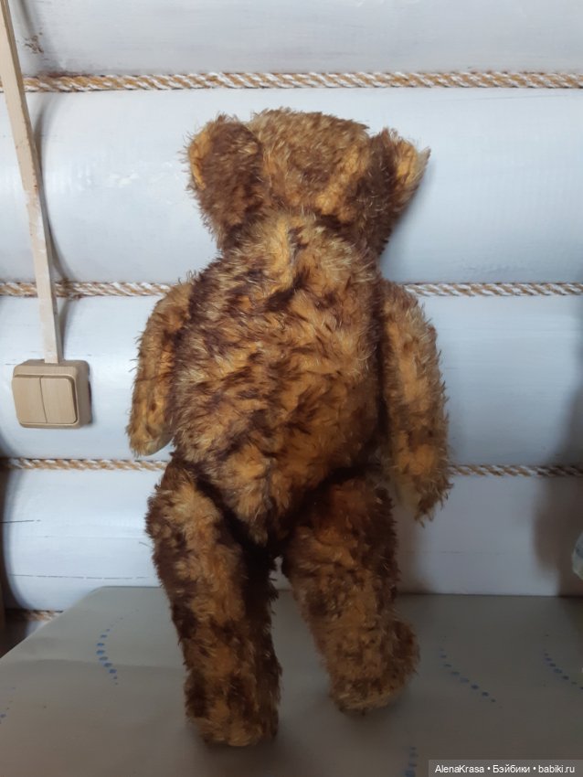 Мишка шарнирный ГДР — Винтажные куклы и игрушки детства (фото 3)