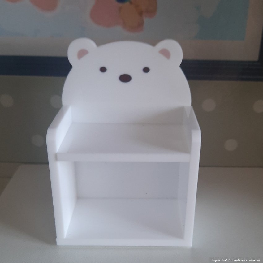 Книжная полка — Миниатюра для кукол